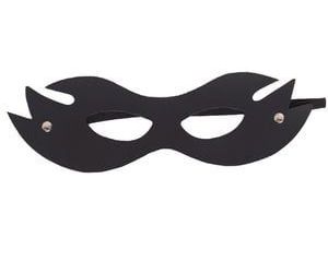 Mascara 5 pontos em couro